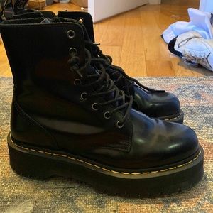 Doc marten jadon boots size 10